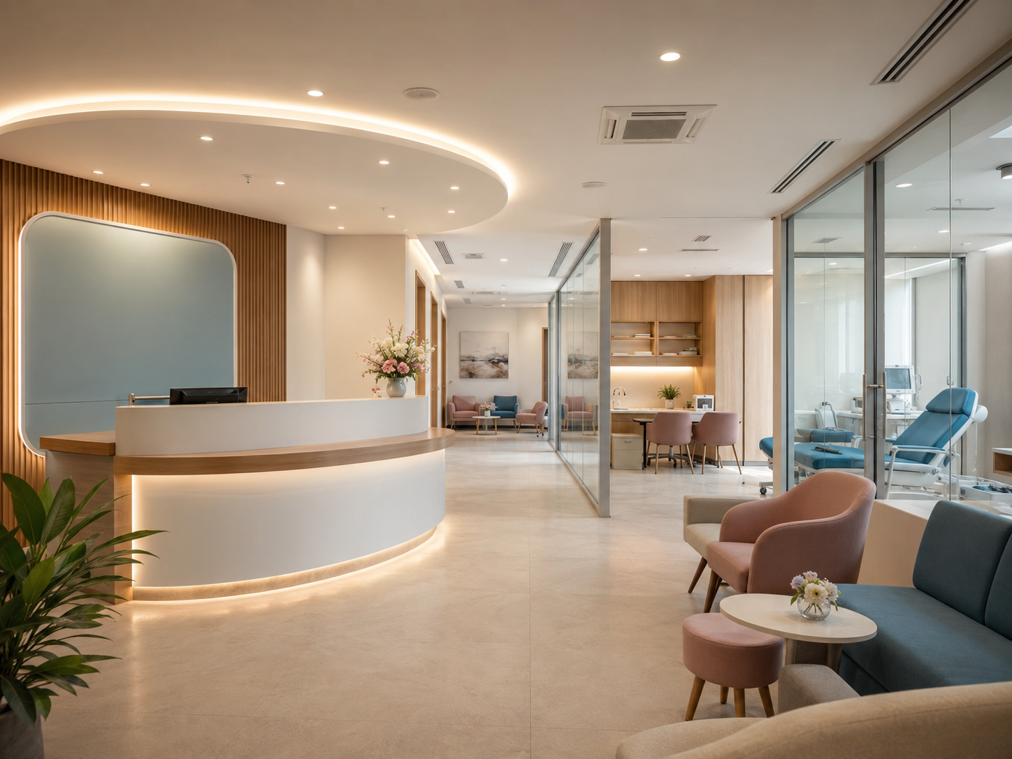 Representative fertility clinic setup and operations project